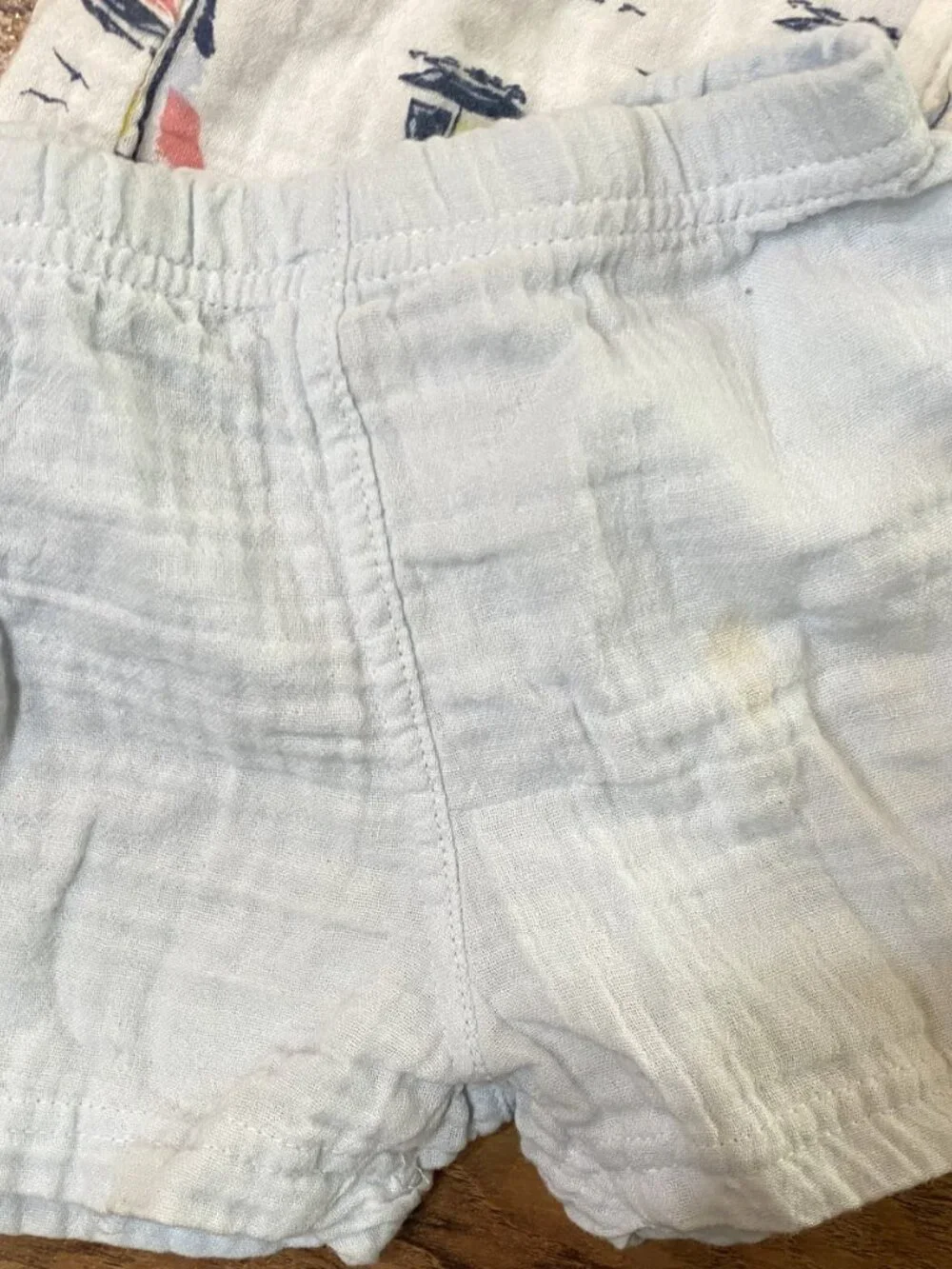 Lot S/S Button Up Shirts/Shorts/Pants-Rabbitt Bear/Gap/Cat & Jack/C&C-12M